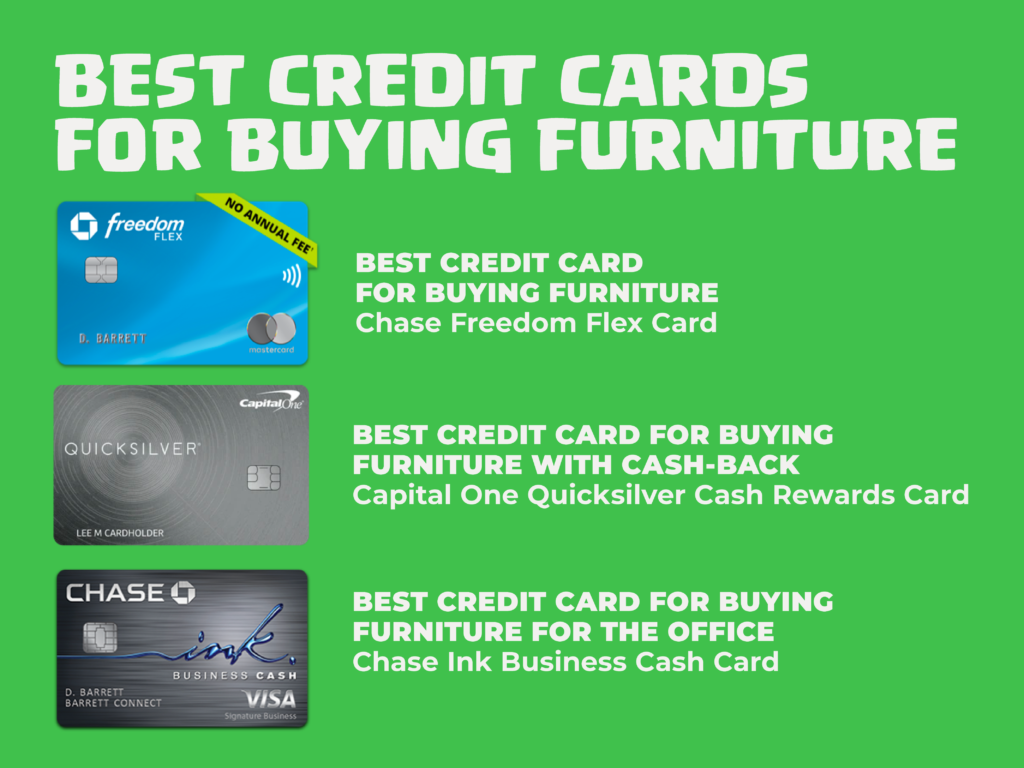 Best Credit Cards For Buying Furniture Expensivity