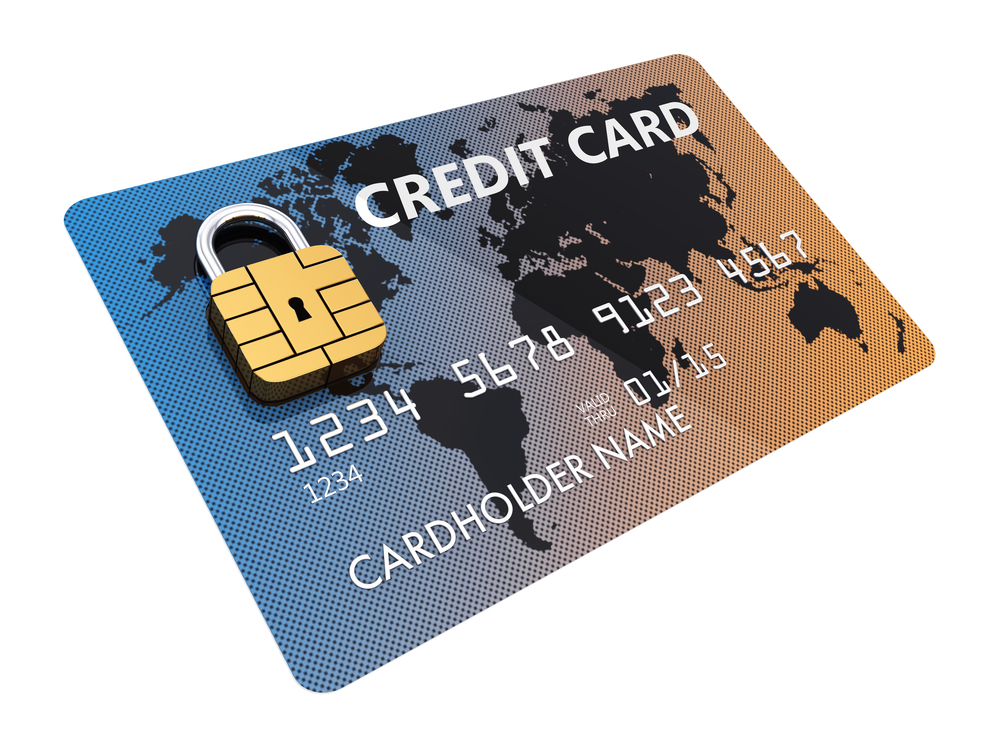 Graphic image of a credit card with all its data information in a card