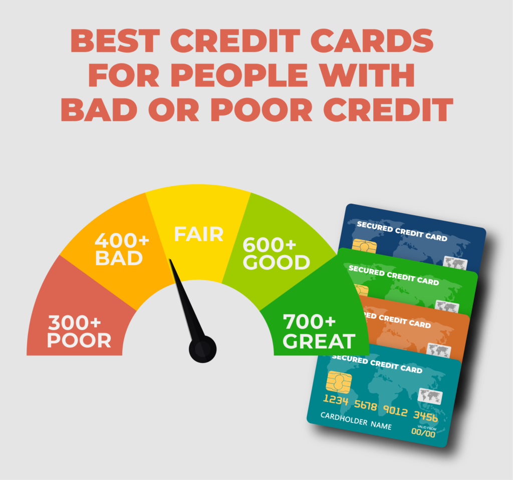 Best Credit Cards for People with Bad or Poor Credit
