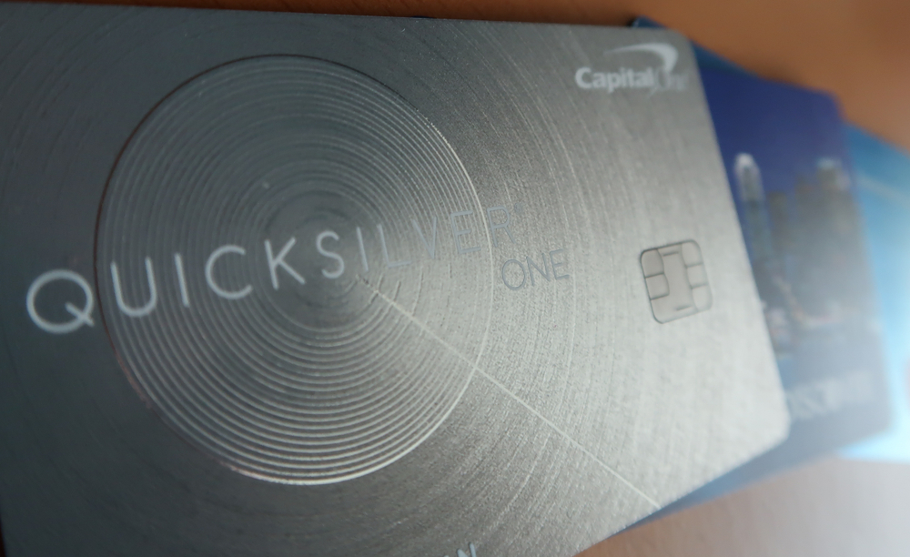 Best Credit Card for Building & Improving Credit Score with Rewards: Capital One QuicksilverOne Cash Rewards Credit Card